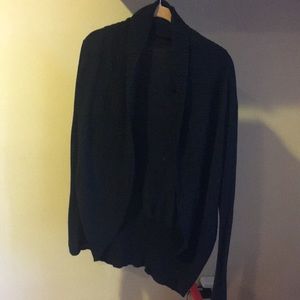 Black cardigan